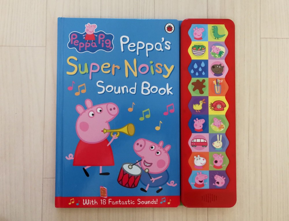 写真：Peppa Pig　ペッパピッグ　Peppa's Super Noisy Sound Book