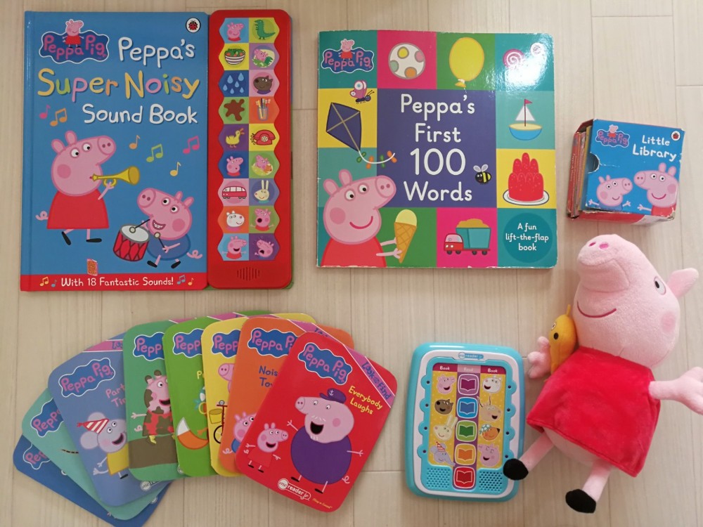 幼児の英語教育におすすめ！Peppa Pig ペッパピッグ英語絵本・おもちゃ 