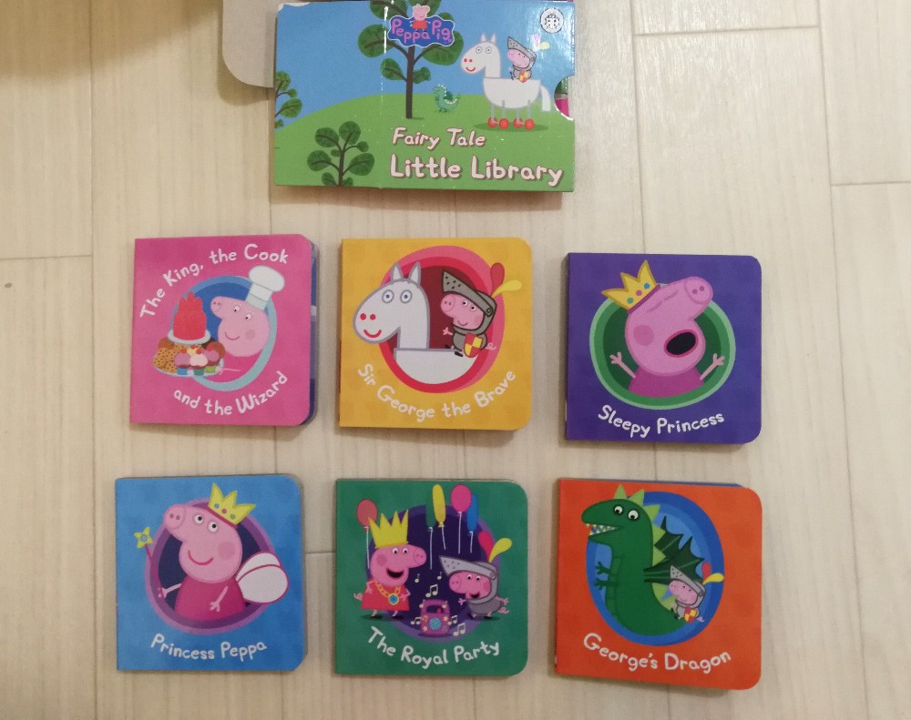 写真：Peppa Pig　ペッパピッグ　英語絵本　Fairy Tale Little Library